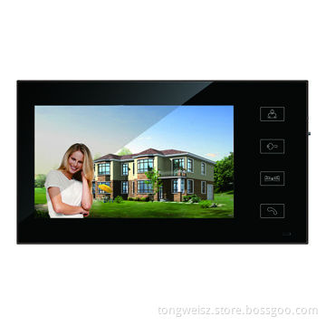 Video Doorphone, Touch Button+Super Slim Design+ Night Vision+Water-resistant+CMOS Outdoor Camera